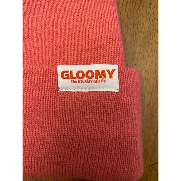 Gloomy‎ The Naughty Grizzly Bear Pity & Gloomy Pink Beanie One Size for 14 & Up - Picture 5 of 8
